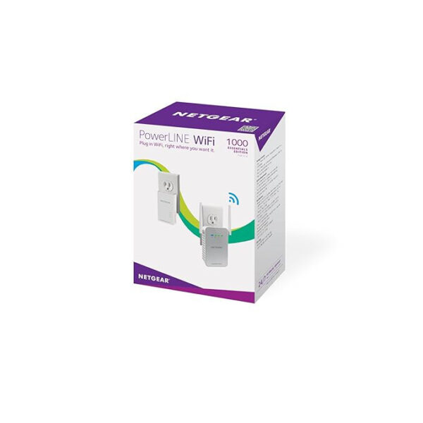 NETGEAR PowerLINE 1000 Mbps WiFi, 802.11ac, 1 Gigabit Port - Essentials Edition (PLW1010-100NAS) - Image 4