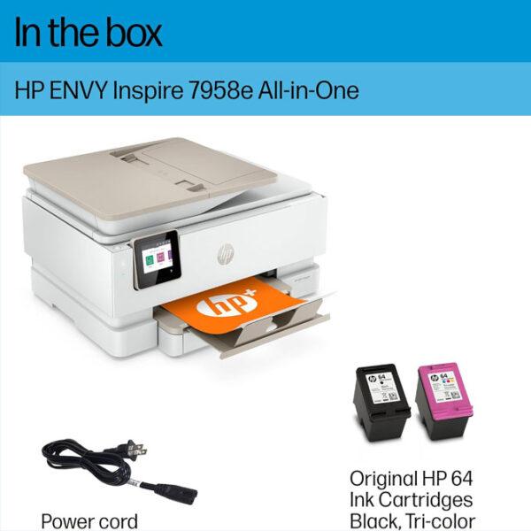 HP ENVY Inspire 7958e Wireless Printer - Image 2