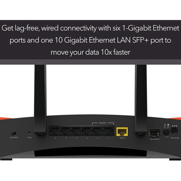 NETGEAR Nighthawk Pro Gaming XR700 WiFi Router. - Image 3