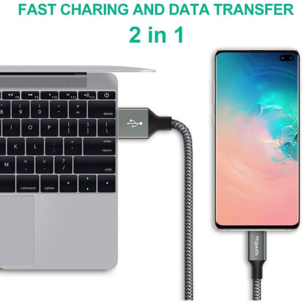etguuds USB A to Type C Cable 3ft, 2-Pack - Image 3